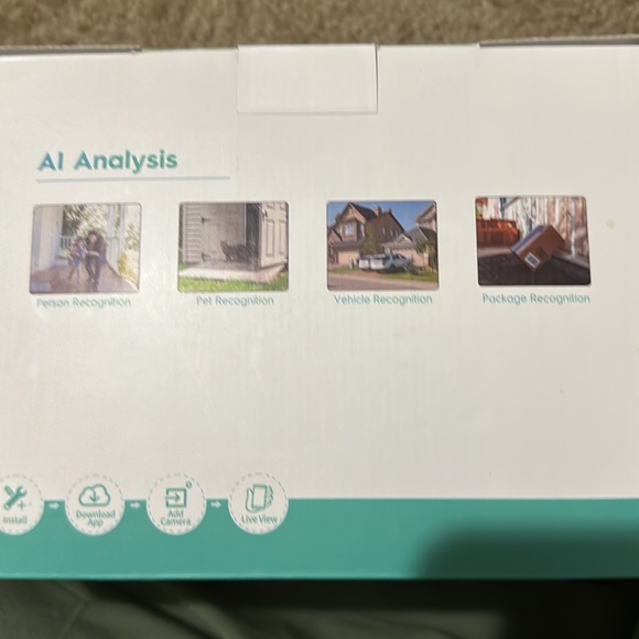 New, never used Outdoor smart PTZ solar battery camera - Picture 5 of 5